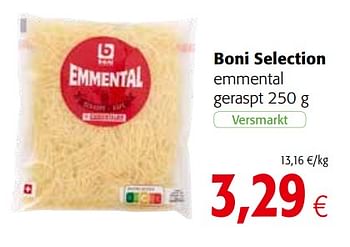 Promoties Boni selection emmental - Boni - Geldig van 17/07/2019 tot 30/07/2019 bij Colruyt