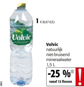 Promoties Volvic natuurlijk niet-bruisend mineraalwater - Volvic - Geldig van 17/07/2019 tot 30/07/2019 bij Colruyt