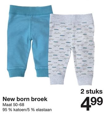 Promoties New born broek - Huismerk - Zeeman  - Geldig van 20/07/2019 tot 26/07/2019 bij Zeeman