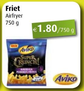 Promoties Friet airfryer - Aviko - Geldig van 01/07/2019 tot 27/07/2019 bij Aronde