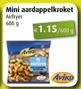 Promoties Mini aardappelkroket airfryer - Aviko - Geldig van 01/07/2019 tot 27/07/2019 bij Aronde