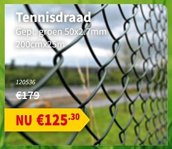 Promoties Tennisdraad - Huismerk - Cevo - Geldig van 18/07/2019 tot 31/07/2019 bij Cevo Market