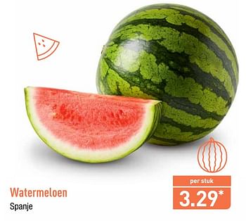 Promoties Watermeloen - Huismerk - Aldi - Geldig van 22/07/2019 tot 27/07/2019 bij Aldi