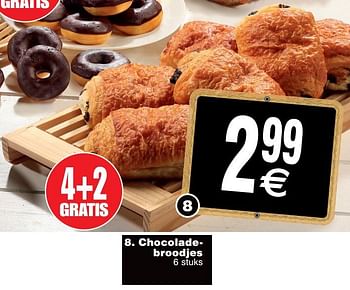 Promoties Chocoladebroodjes - Huismerk - Cora - Geldig van 23/07/2019 tot 29/07/2019 bij Cora