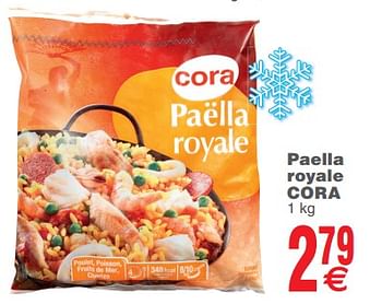 Promoties Paella royale cora - Huismerk - Cora - Geldig van 23/07/2019 tot 29/07/2019 bij Cora