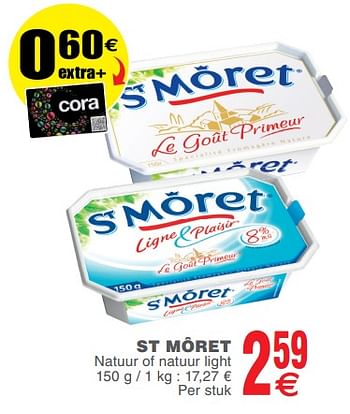Promoties St môret natuur of natuur light - St Môret  - Geldig van 23/07/2019 tot 29/07/2019 bij Cora