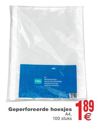Promoties Geperforeerde hoesjes - Huismerk - Cora - Geldig van 23/07/2019 tot 05/08/2019 bij Cora