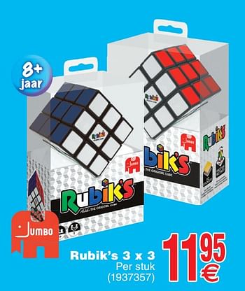 Promotions Rubik`s 3 x 3 - Jumbo - Valide de 23/07/2019 à 05/08/2019 chez Cora