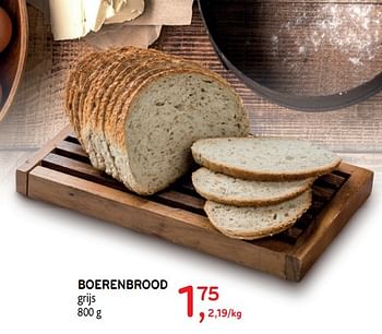 Promoties Boerenbrood grijs - Huismerk - Alvo - Geldig van 31/07/2019 tot 13/08/2019 bij Alvo