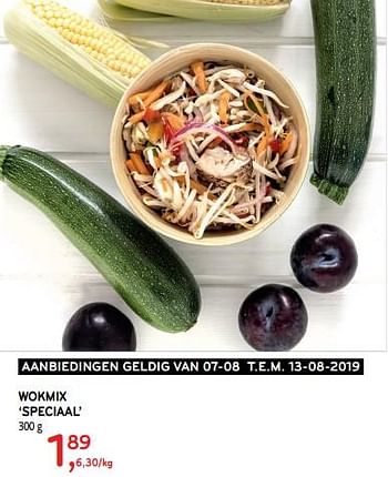 Promoties Wokmix speciaal - Huismerk - Alvo - Geldig van 07/08/2019 tot 13/08/2019 bij Alvo