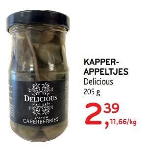 Promotions Kapperappeltjes delicious - Delicious - Valide de 31/07/2019 à 13/08/2019 chez Alvo