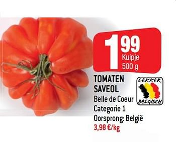 Promoties Tomaten saveol - Huismerk - Smatch - Geldig van 24/07/2019 tot 30/07/2019 bij Smatch
