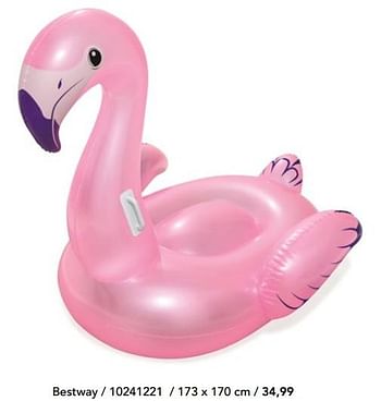 Promoties Opblaasbare flamingo bestway - BestWay - Geldig van 19/07/2019 tot 31/08/2019 bij Bristol
