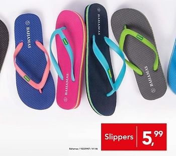 Bahamas Slippers - Promotie bij Bristol