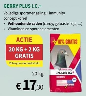 Promoties Gerry plus i.c.+ - Huismerk - Horta - Geldig van 17/07/2019 tot 11/08/2019 bij Horta