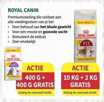 Promoties Royal canin - Royal Canin - Geldig van 17/07/2019 tot 11/08/2019 bij Horta
