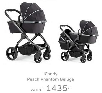 Promoties Icandy peach phantom beluga - iCandy - Geldig van 21/07/2019 tot 27/07/2019 bij Baby & Tiener Megastore