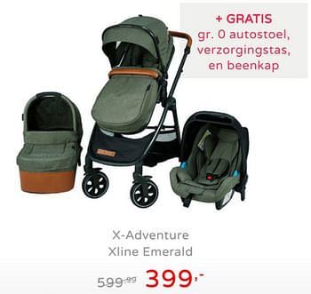 Promoties X-adventure xline emerald - Xadventure - Geldig van 21/07/2019 tot 27/07/2019 bij Baby & Tiener Megastore
