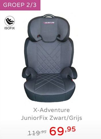 Promotions X-adventure juniorfix zwart-grijs - Xadventure - Valide de 21/07/2019 à 27/07/2019 chez Baby & Tiener Megastore