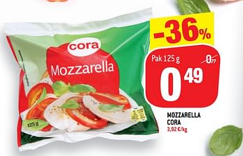 Promoties Mozzarella cora - Huismerk - Match - Geldig van 24/07/2019 tot 30/07/2019 bij Match