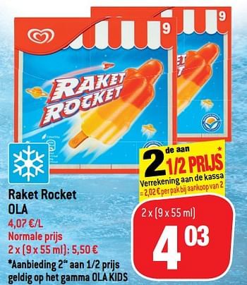 Promoties Raket rocket ola - Ola - Geldig van 24/07/2019 tot 30/07/2019 bij Match