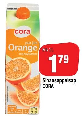 Promoties Sinaasappelsap cora - Huismerk - Match - Geldig van 24/07/2019 tot 30/07/2019 bij Match