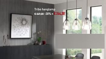 Promoties Tribo hanglamp - Bristol - Geldig van 01/08/2019 tot 31/08/2019 bij Overstock