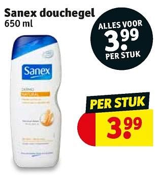 Promoties Sanex douchegel - Sanex - Geldig van 23/07/2019 tot 04/08/2019 bij Kruidvat