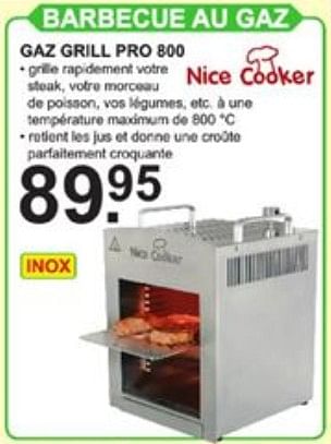 nice cooker gas grill pro 800