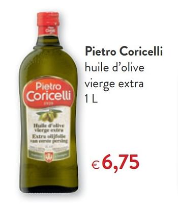 Promotions Pietro coricelli huile d`olive vierge extra - Pietro Coricelli - Valide de 31/07/2019 à 13/08/2019 chez OKay
