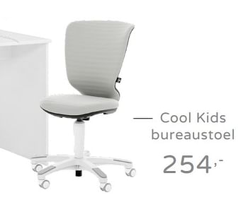 Promoties Cool kids bureaustoel - Cool Kids - Geldig van 28/07/2019 tot 17/08/2019 bij Baby & Tiener Megastore