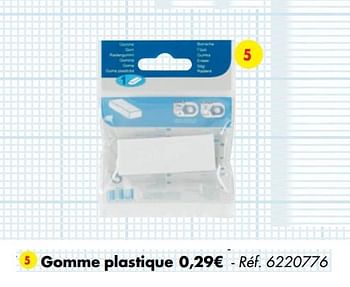 Promotions Gomme plastique - Produit maison - Carrefour  - Valide de 31/07/2019 à 07/09/2019 chez Carrefour