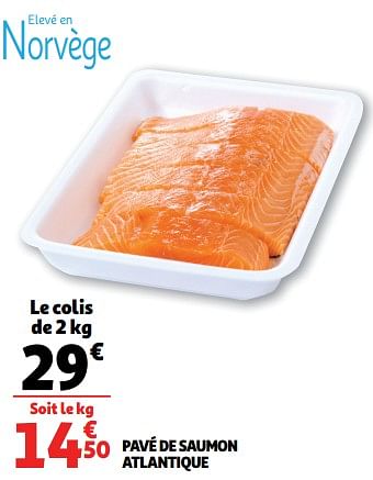  Filet de saumon Atlantique Auchan Cultivons le bon