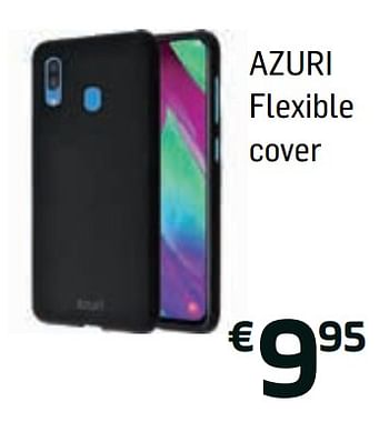 Promoties Azuri flexible cover - Azuri - Geldig van 01/08/2019 tot 07/08/2019 bij Base