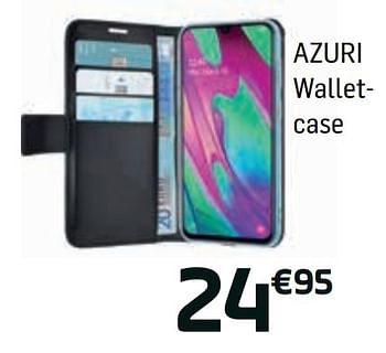 Promotions Azuri walletcase - Azuri - Valide de 01/08/2019 à 07/08/2019 chez Base