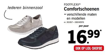 Promotions Comfortschoenen - Footflexx - Valide de 12/08/2019 à 17/08/2019 chez Lidl