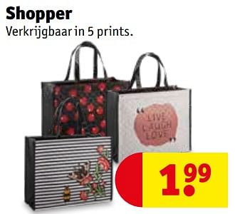 Promoties Shopper - Huismerk - Kruidvat - Geldig van 06/08/2019 tot 18/08/2019 bij Kruidvat