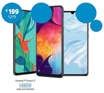 Promoties Huawei p smart z - Huawei - Geldig van 05/08/2019 tot 22/09/2019 bij Telenet