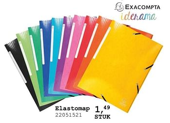 Promoties Elastomap - Exacompta - Geldig van 13/08/2019 tot 10/09/2019 bij Supra Bazar