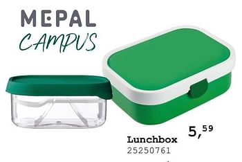 Promoties Lunchbox - Mepal - Geldig van 13/08/2019 tot 10/09/2019 bij Supra Bazar