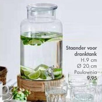 Promoties Staander voor dranktank - Huismerk - Casa - Geldig van 29/07/2019 tot 25/08/2019 bij Casa