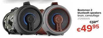Promoties Imperial beatsman 2 bluetooth speakers - Imperial - Geldig van 12/08/2019 tot 09/09/2019 bij Euro Shop