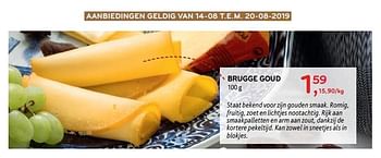 Promoties Brugge goud - Brugge - Geldig van 14/08/2019 tot 20/08/2019 bij Alvo