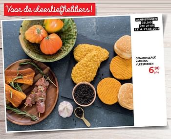 Promoties Gemarineerde varkensvleesribben - Huismerk - Alvo - Geldig van 21/08/2019 tot 27/08/2019 bij Alvo