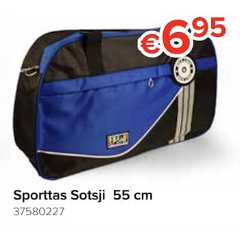 Promoties Sporttas sotsji 55 cm - Huismerk - Euroshop - Geldig van 12/08/2019 tot 09/09/2019 bij Euro Shop