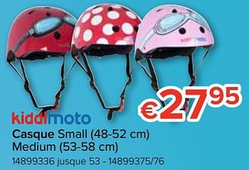 Promoties Casque small medium - Kiddi Moto - Geldig van 12/08/2019 tot 09/09/2019 bij Euro Shop