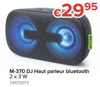 Promotions Muse m-370 dj haut parleur bluetooth - Muse - Valide de 12/08/2019 à 09/09/2019 chez Euro Shop
