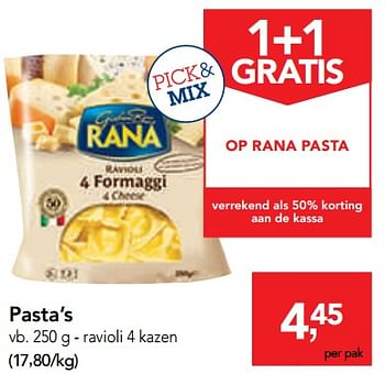 Promoties Pasta`s - Rana - Geldig van 14/08/2019 tot 27/08/2019 bij Makro
