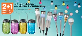 Promoties Solarverlichting - Huismerk - Blokker - Geldig van 31/07/2019 tot 20/08/2019 bij Blokker