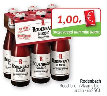 Promotions Rodenbach rood-bruin vlaams bier - Rodenbach - Valide de 01/08/2019 à 31/08/2019 chez Intermarche